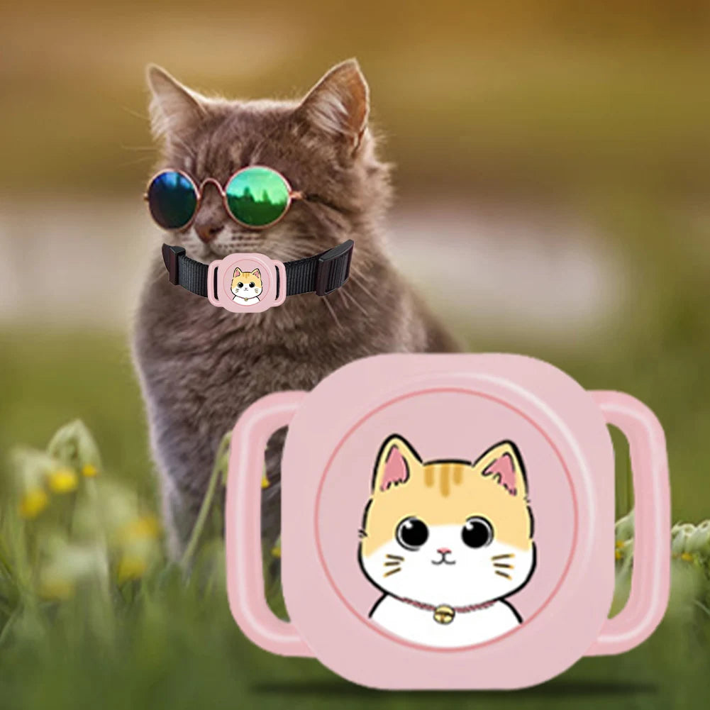 Haustier Anti-Lost GPS Tracker BT Echtzeit-Tracking Hund Katzen halsband finden Gerät Echtzeit globalen Standort Tracker für Hunde Katzen