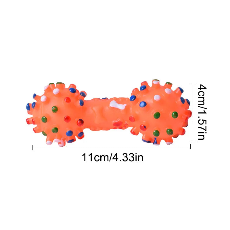 1PC Hund Kauspielzeug Naturkautschuk Sicherheit und Umweltschutz Flexible Bissfestigkeit Saubere Zähne
